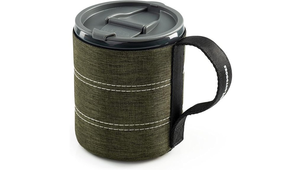 lightweight camping mug design