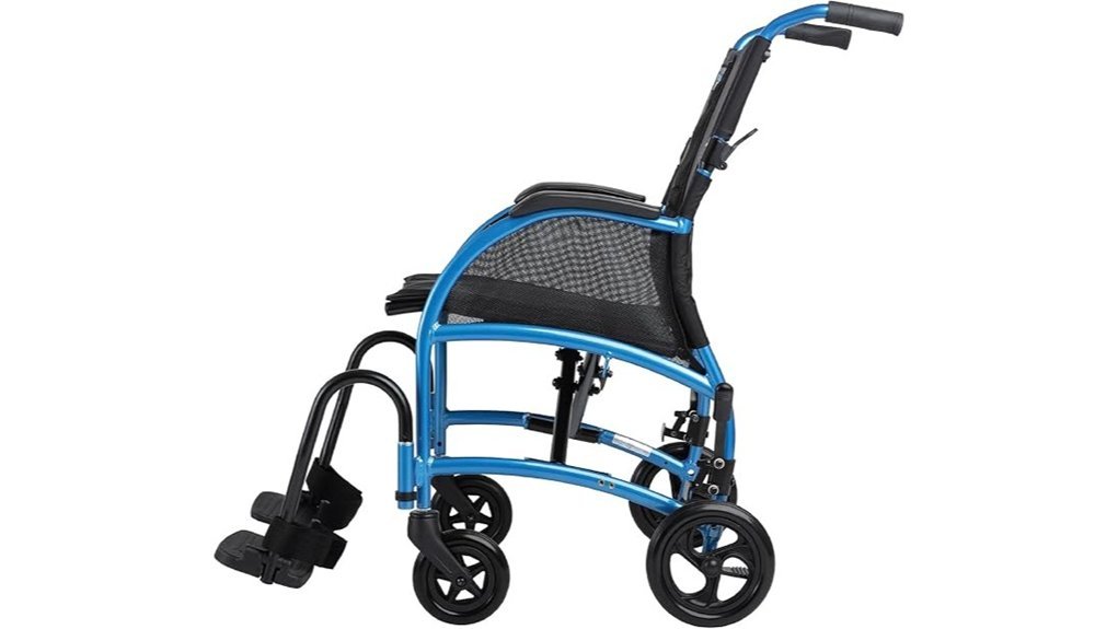 lightweight wheelchair with support