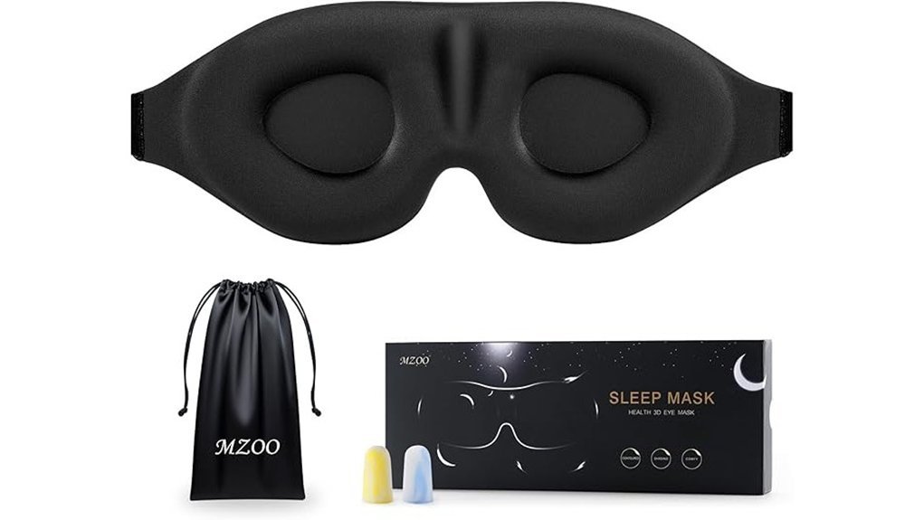 luxurious 3d travel sleep mask