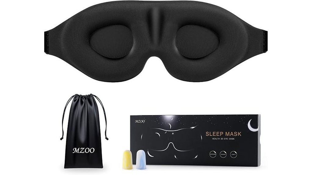 luxury 3d travel sleep mask