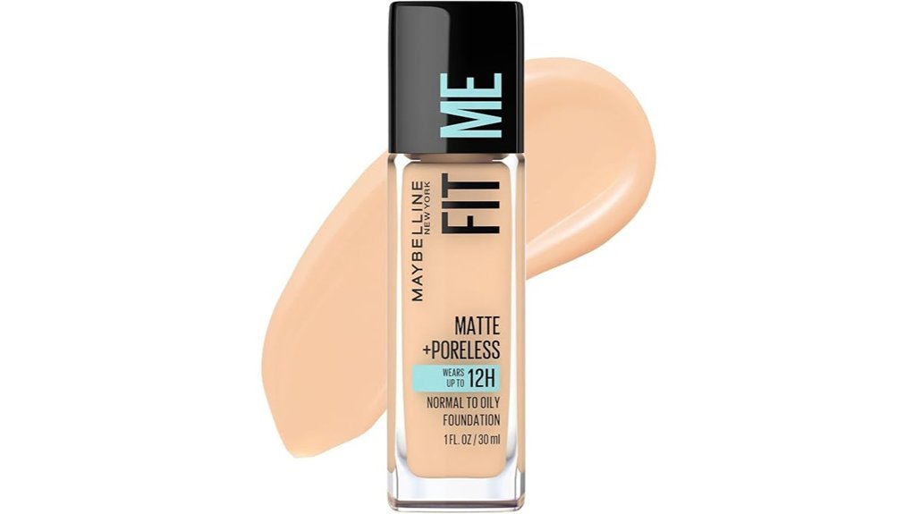 matte finish poreless foundation