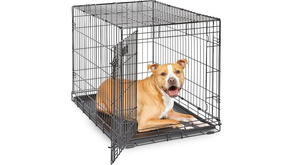 medium large breed dog crate