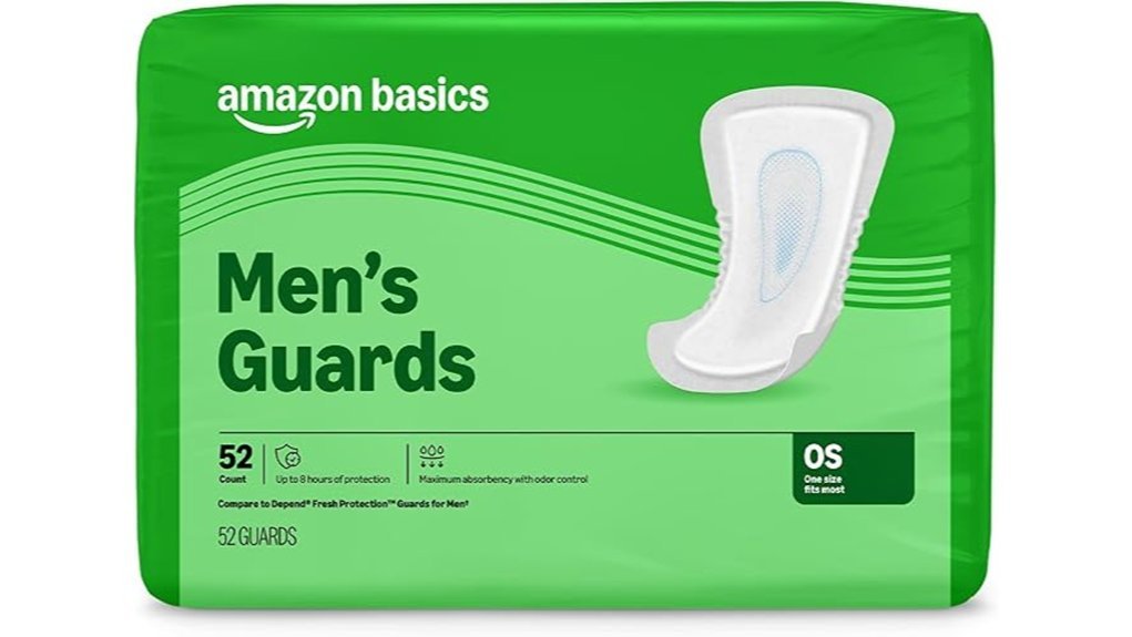 men s incontinence guards pack