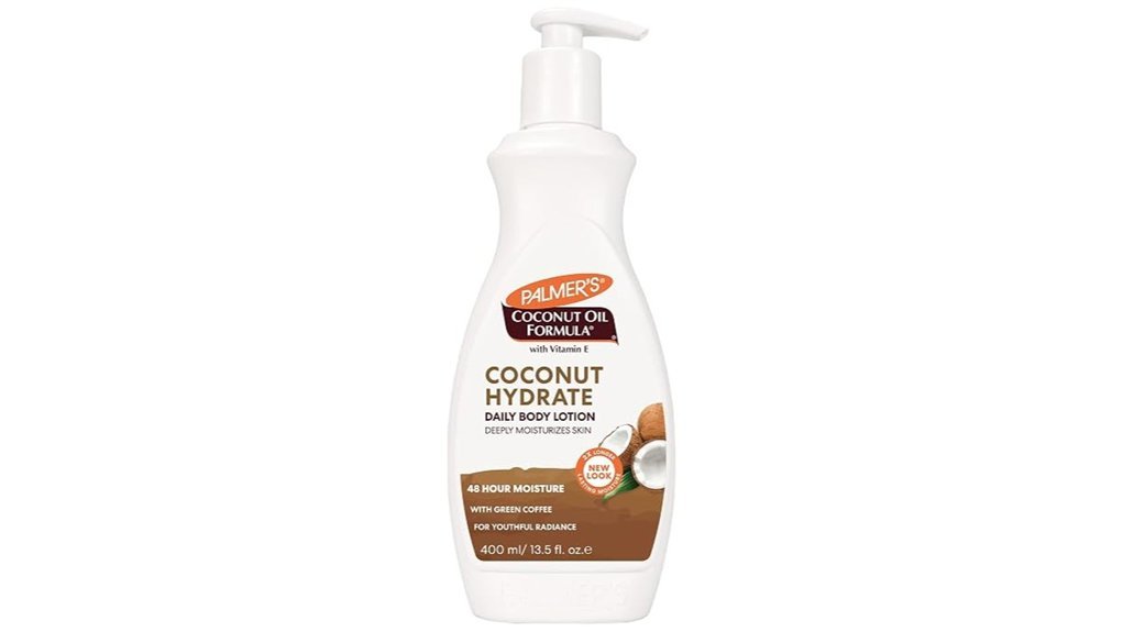 moisturizing coconut oil lotion