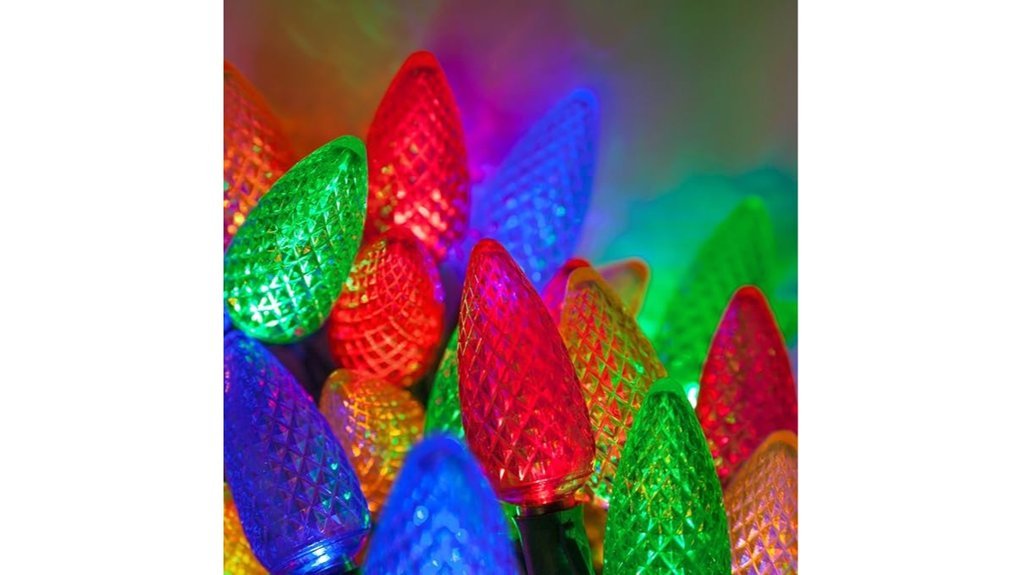multicolor led christmas lights