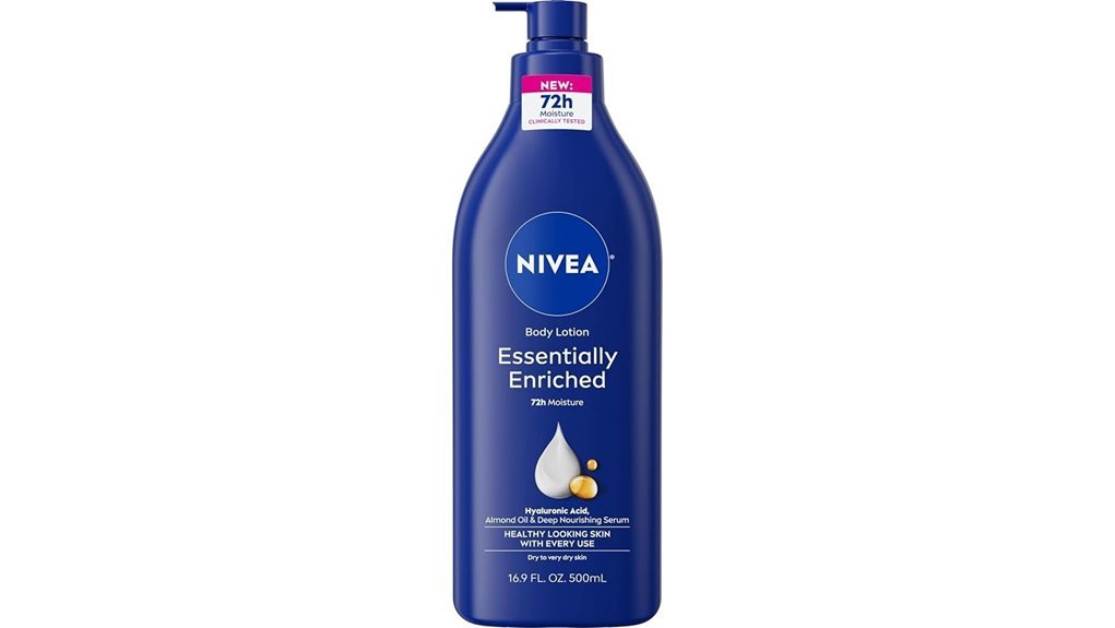 nivea body lotion almond oil