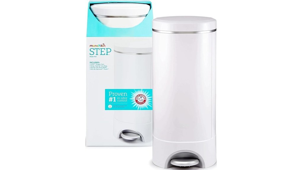 odor controlling diaper disposal system