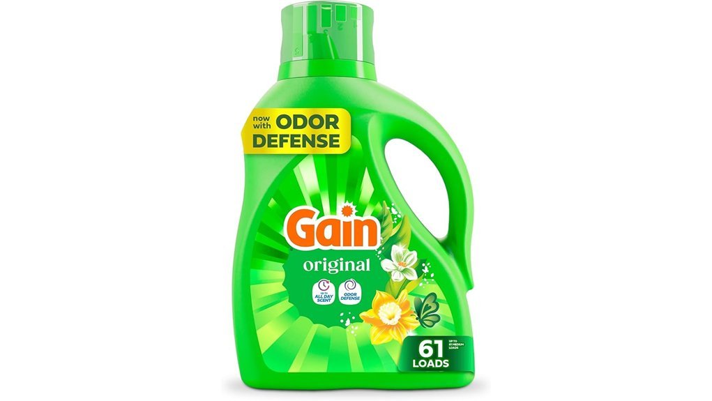 odor fighting liquid laundry detergent