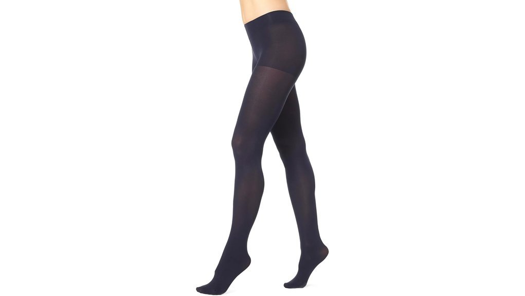 opaque control top tights