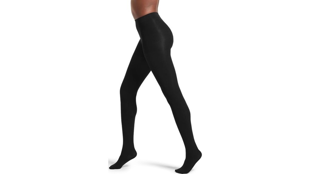 opaque control top tights