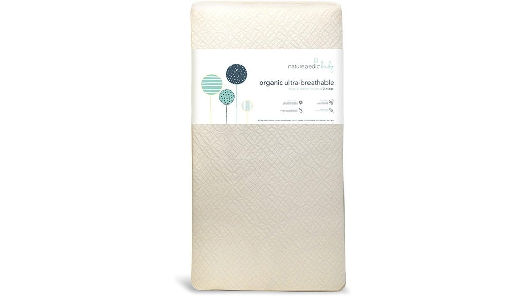 organic dual sided crib mattress
