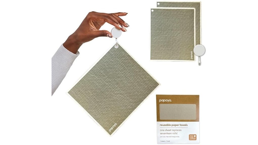 papaya kitchen dishcloths pack