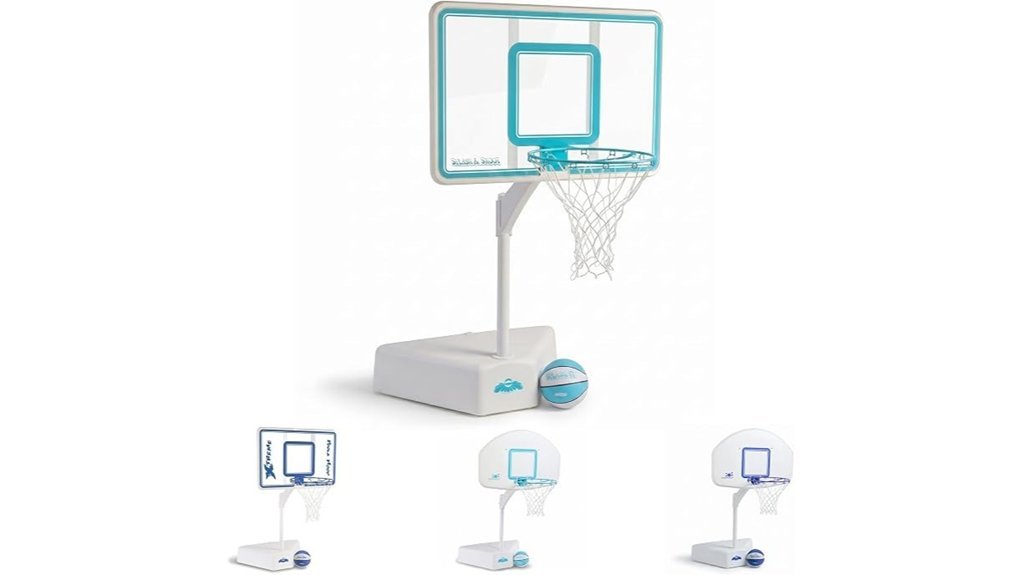 poolside basketball shooting game