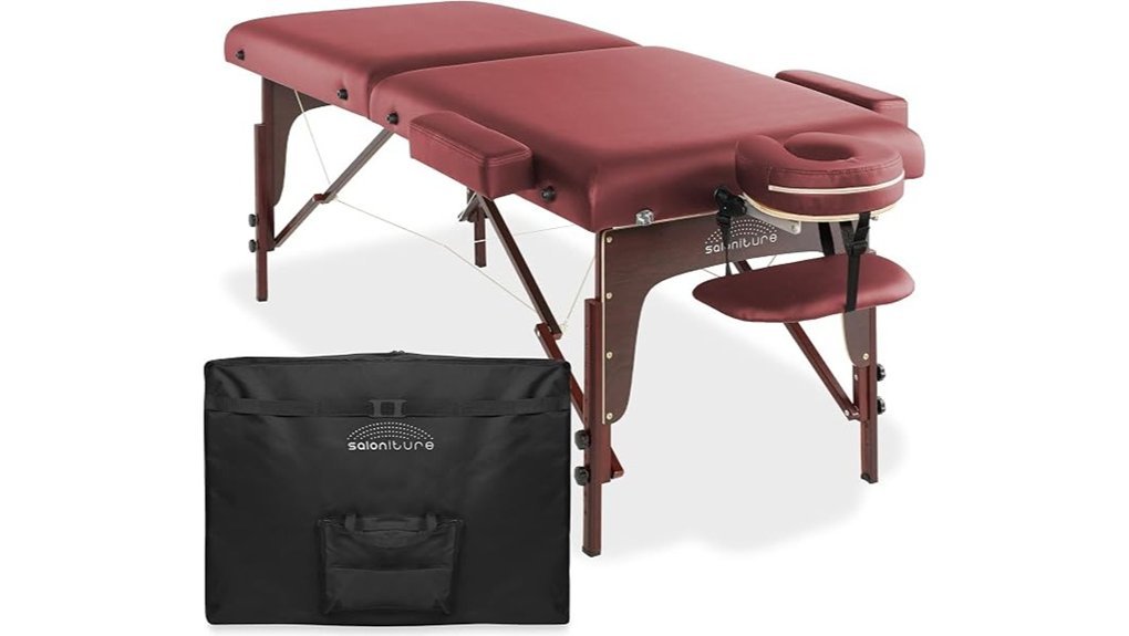 portable bi fold massage table
