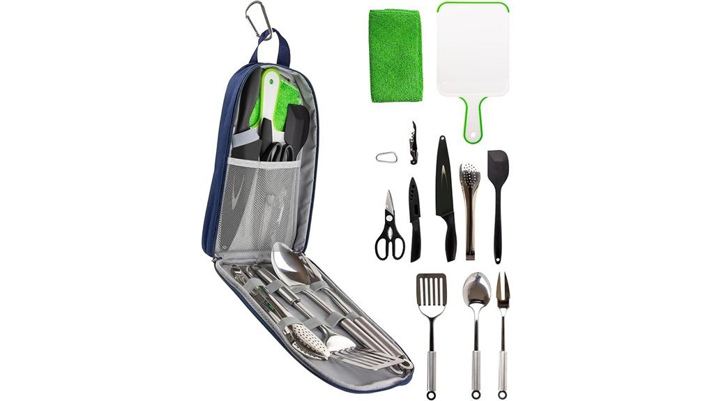 portable camping cooking tools