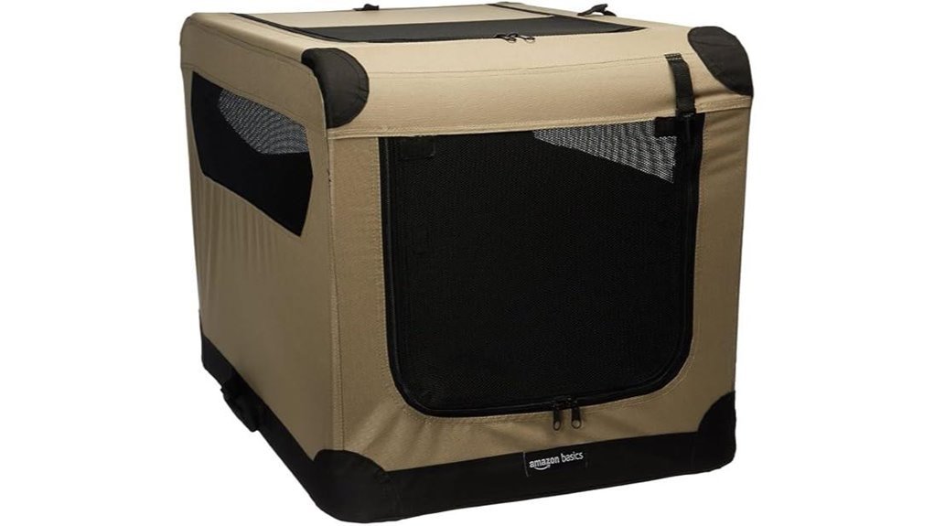 portable soft dog crate