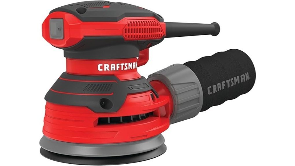 powerful corded orbital sander