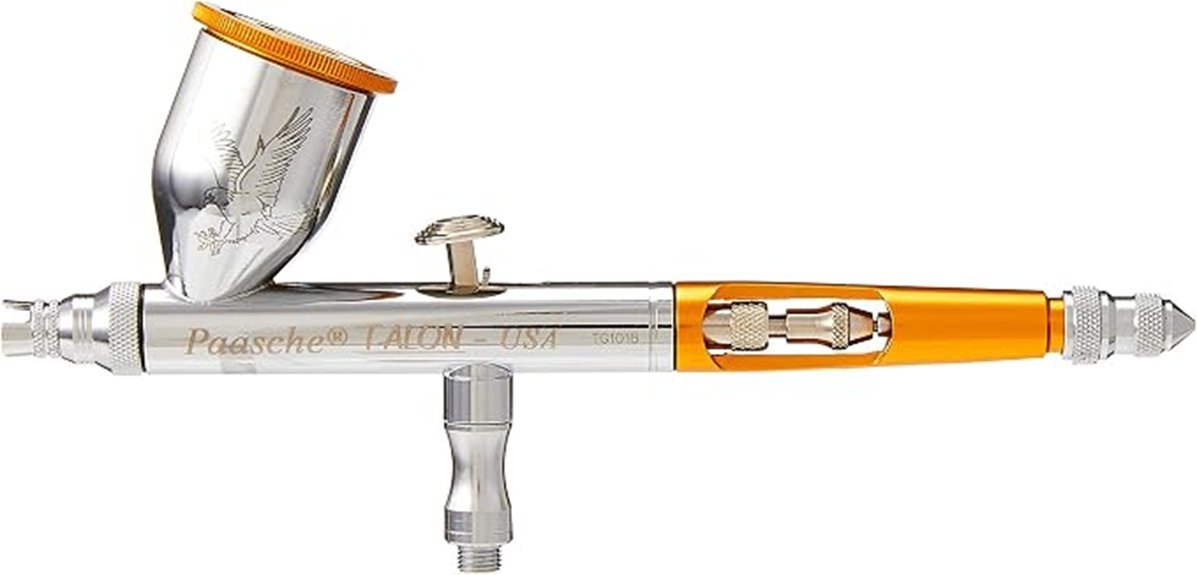 precision dual action airbrush