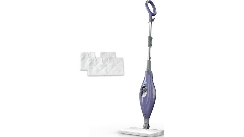 purple washable steam mop