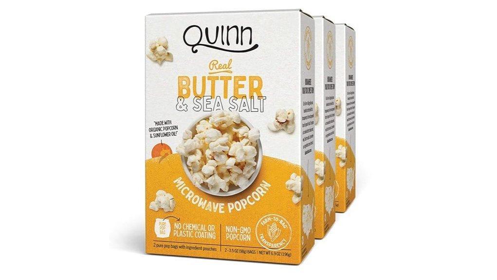 quinn snacks popcorn pack