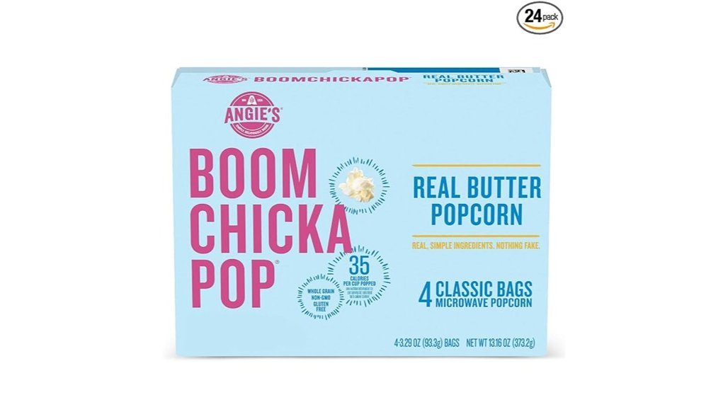 real butter popcorn packs