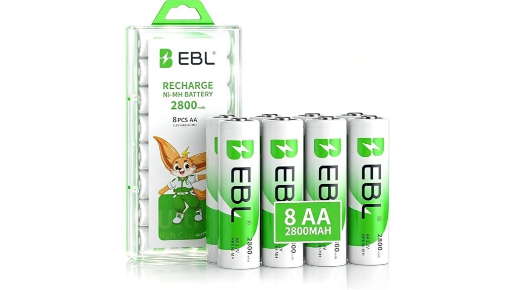 rechargeable aa battery pack