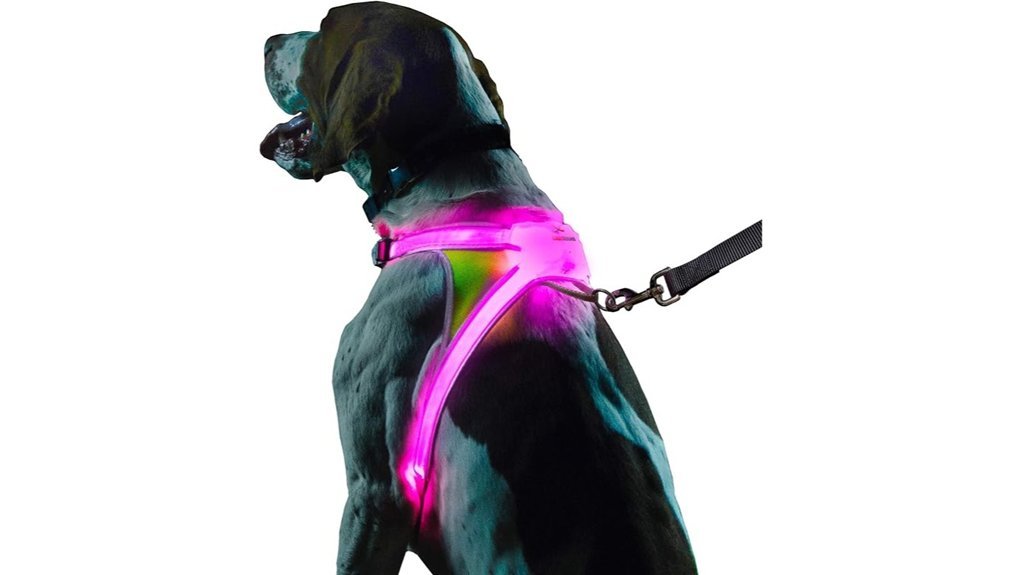 reflective dog harness small