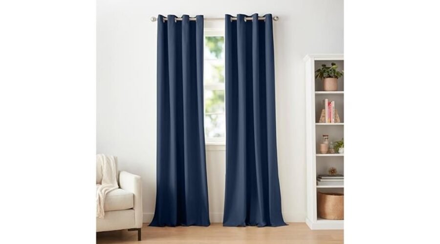 room darkening blackout curtains