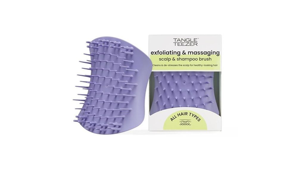 scalp exfoliating massage brush