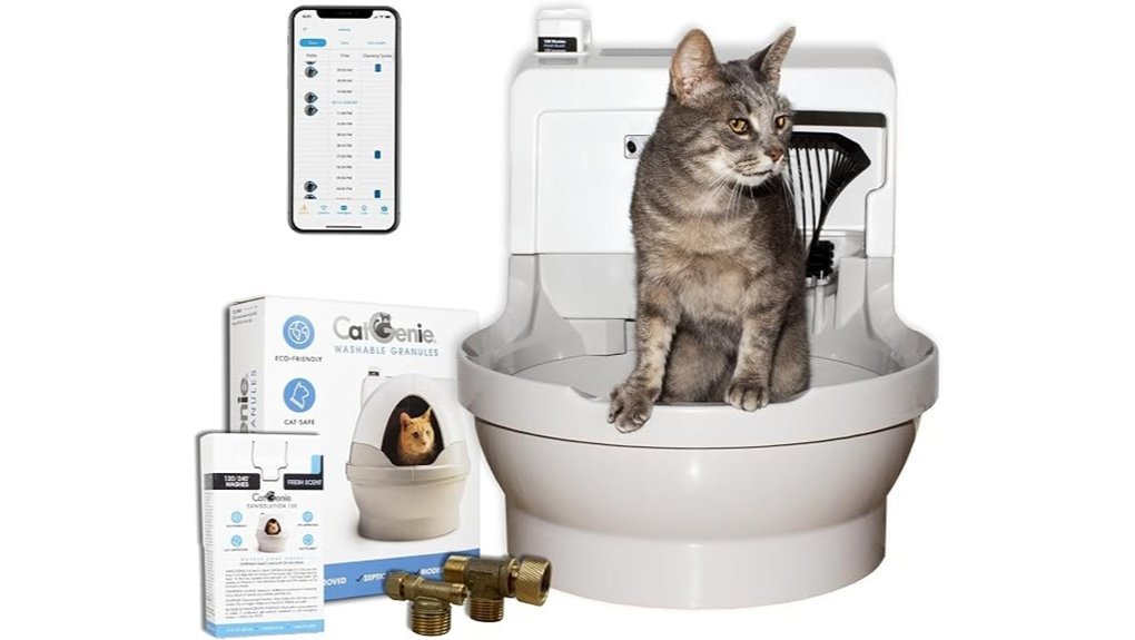 self cleaning cat litter box