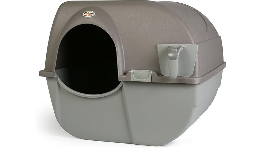 self cleaning litter box