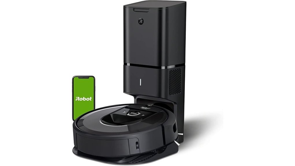 self cleaning robotic vacuum system
