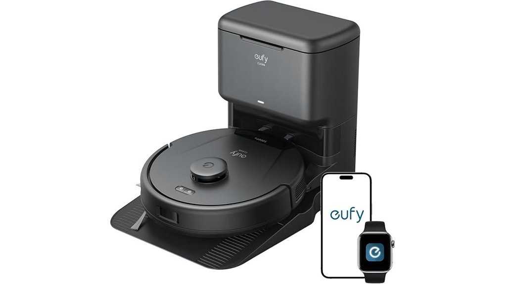 self emptying robotic vacuum cleaner