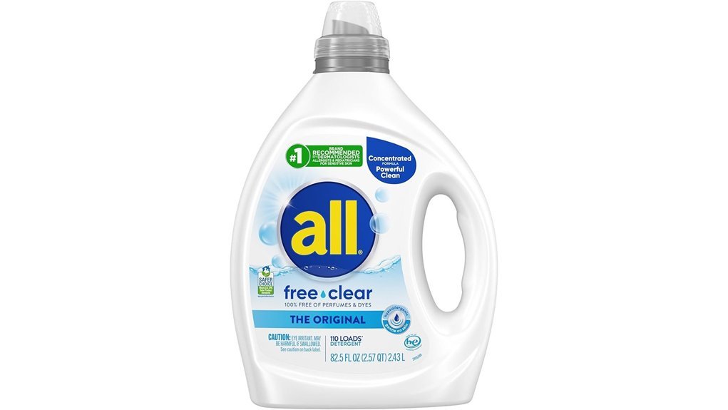 sensitive skin laundry detergent
