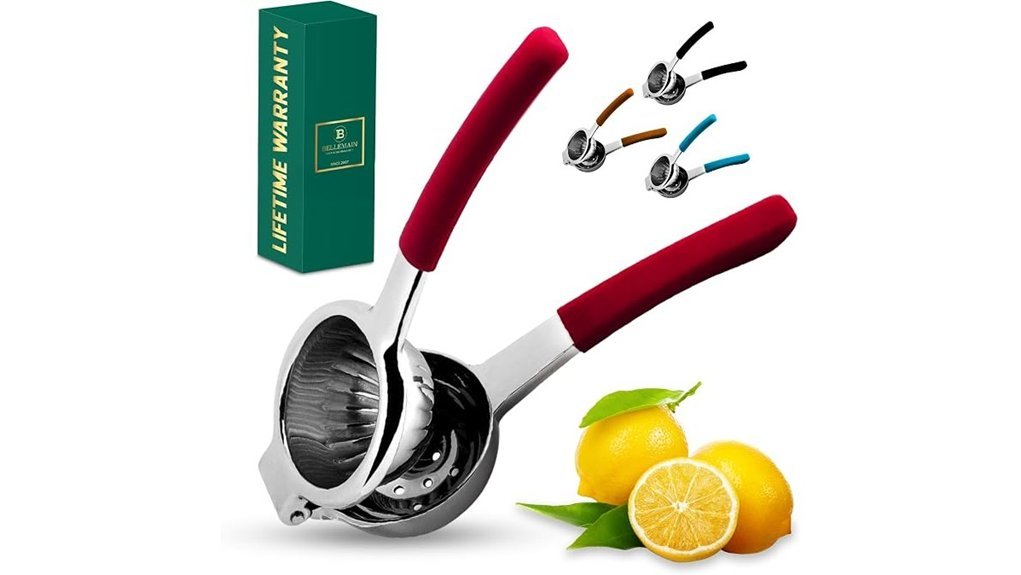 silicone handled citrus juicer