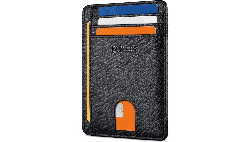 slim rfid blocking wallet