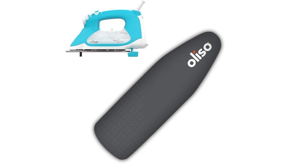 smart iron with cover