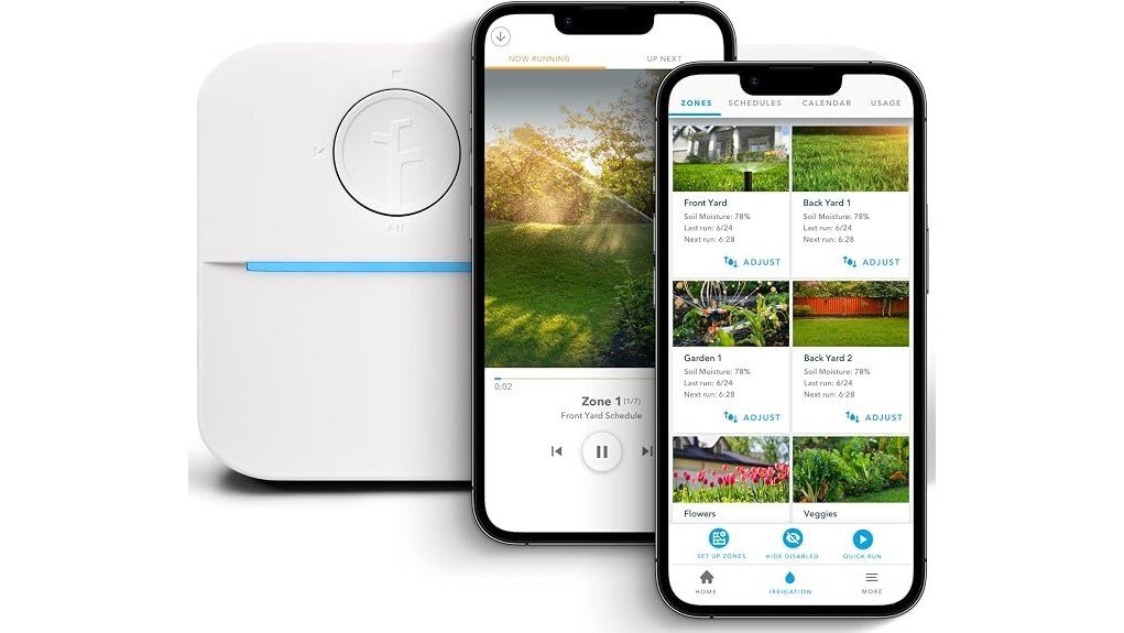 smart sprinkler app control