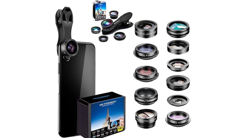 smartphone lens photography kit