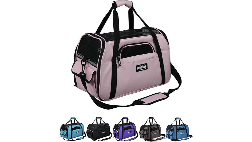 soft sided pet carrier designed