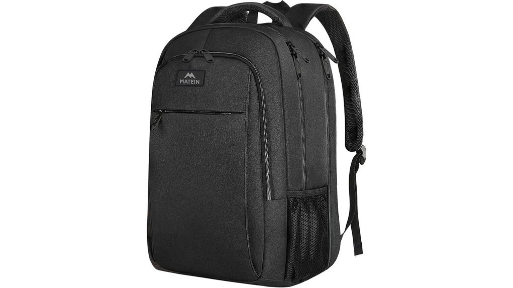 spacious tsa approved laptop backpack