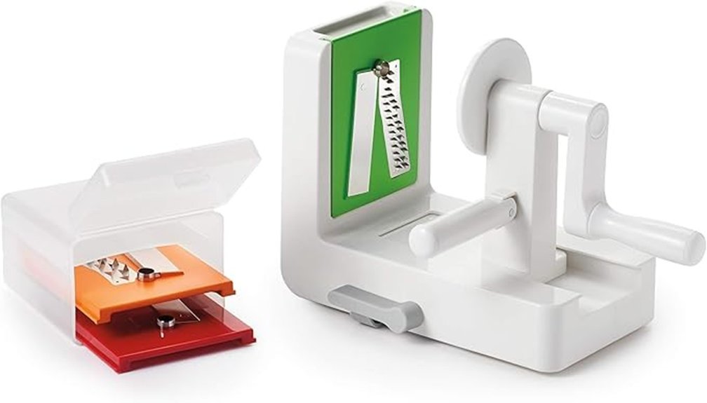 spiralizer with strong suction