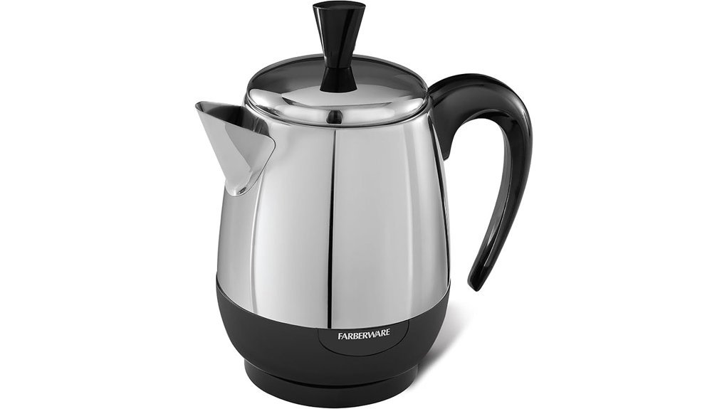 stainless steel coffee percolator