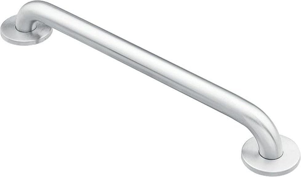 stainless steel grab bar