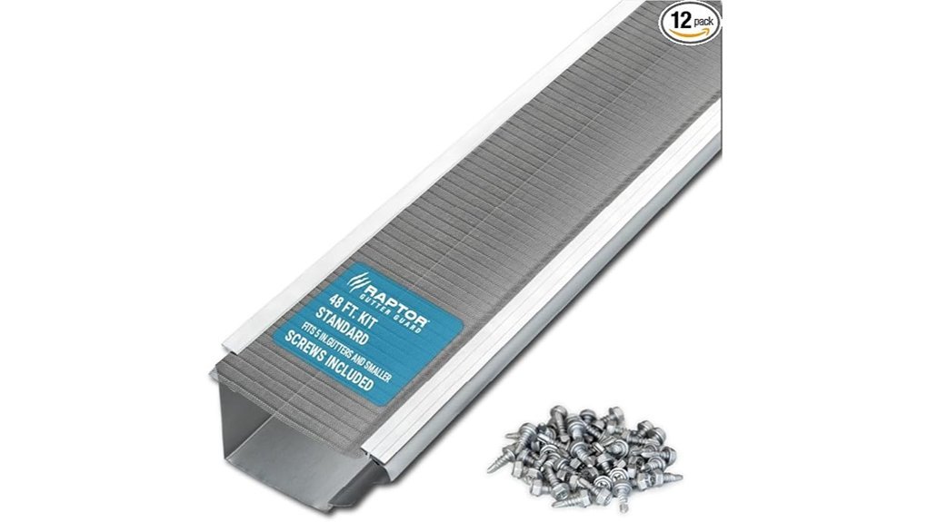 stainless steel gutter protection