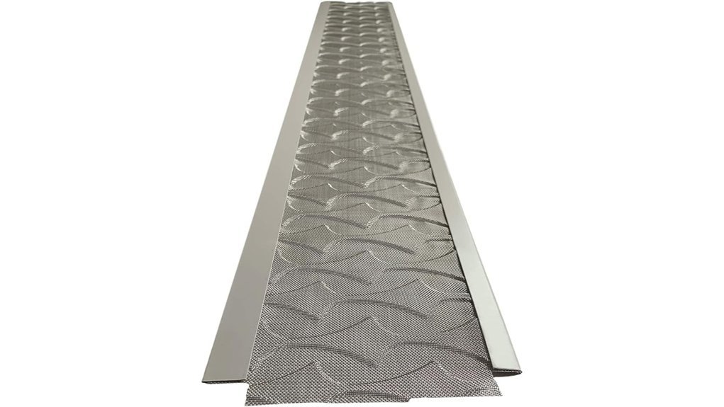stainless steel gutter protection system
