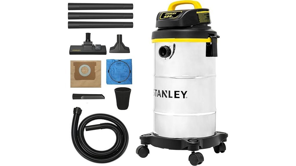 stainless steel wet dry vacuum