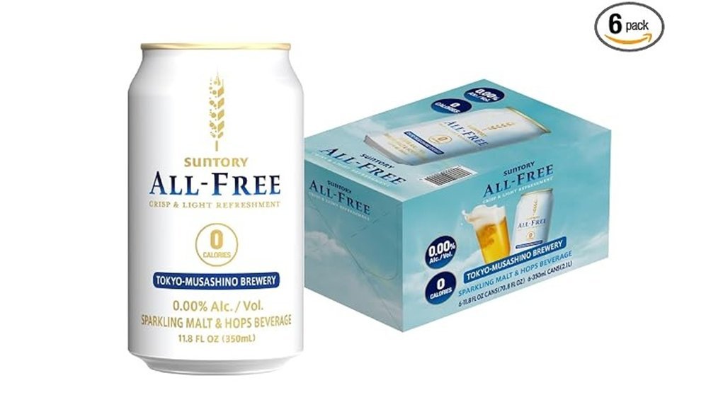 suntory non alcohol beer pack