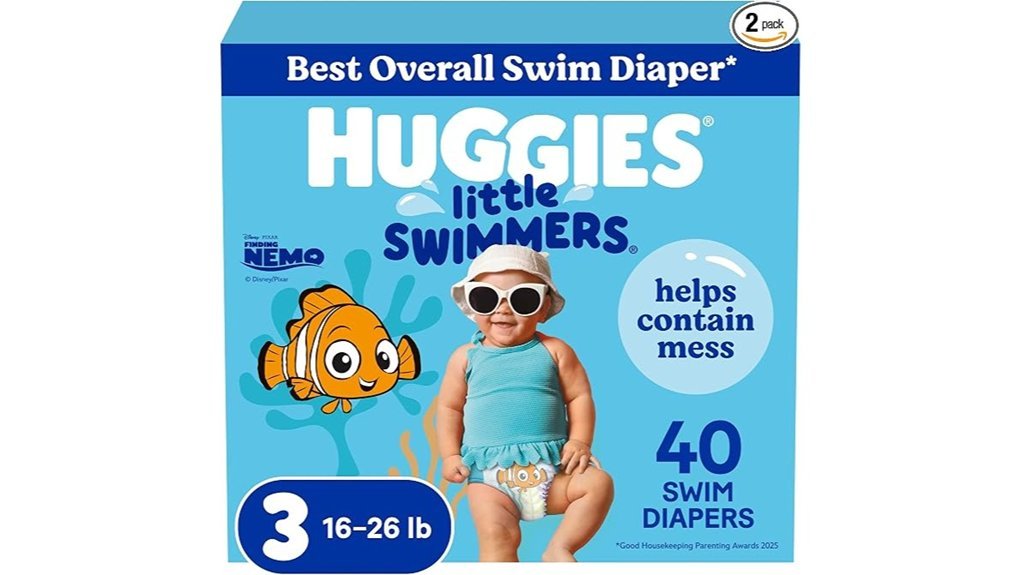 swim diapers size three