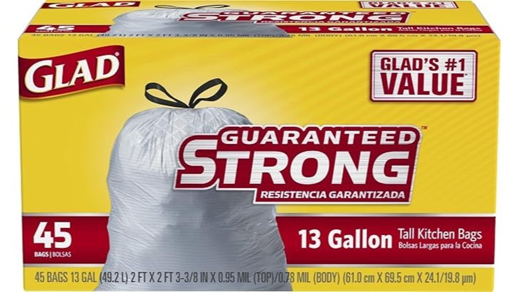 tall kitchen drawstring bags